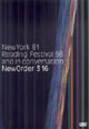 dvd диск "New Order 316 "New York 81""