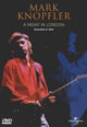 dvd диск с фильмом Mark Knopfler "A night in London" (r)