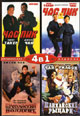 dvd диск "Час пик 1, 2 & Шанхайский полдень & Шанхайские рыцари"